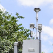 The pollution detector station